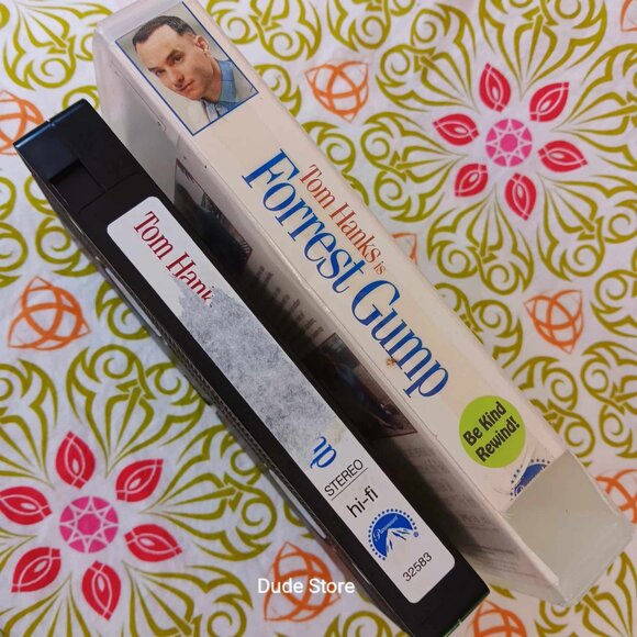 FORREST GUMP - Tom Hanks - Gary Sinise - Sally Field - Original 1995 VHS - Picture 2 of 3